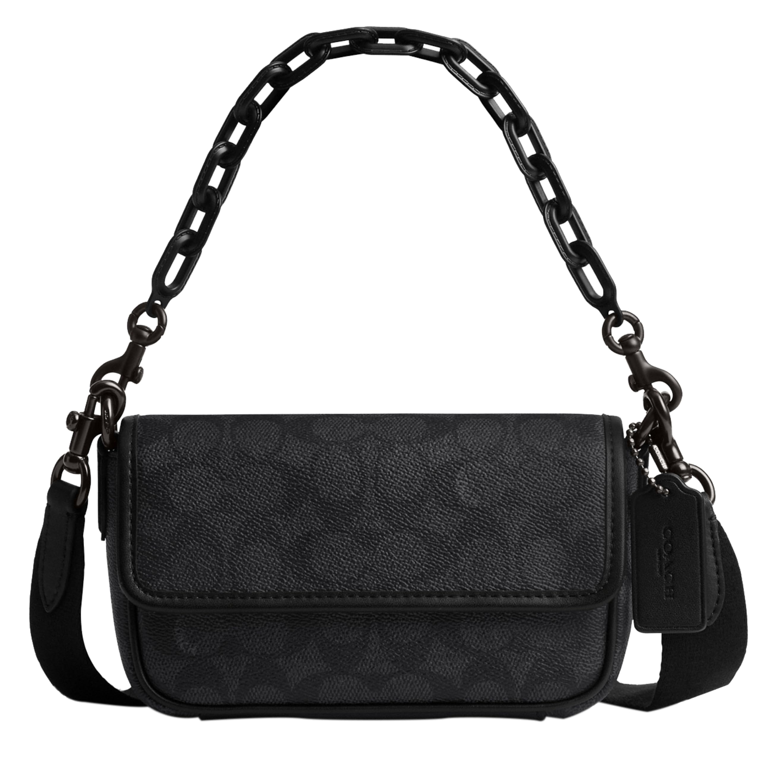 COACH コーチ ショルダー チャーター クロスボディ ブラック 81+tU0CXnyL.jpg